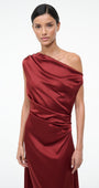 Staud PHARE SILK MAXI DRESS at Romi Boutique