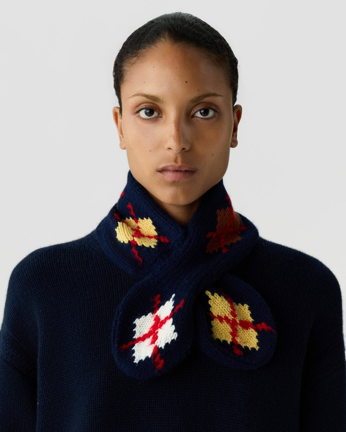 Argyle Bowtie Scarf
