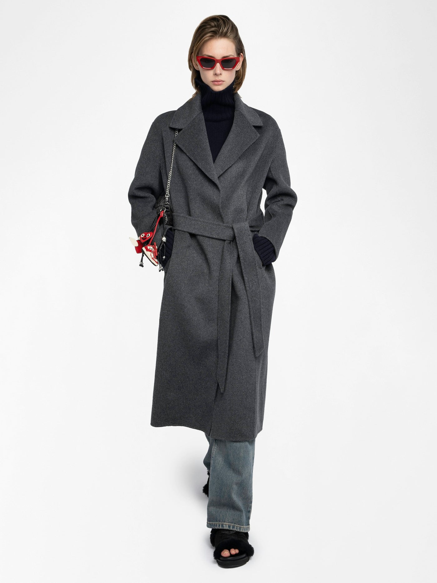 MELI COAT IN ANTHRACITE