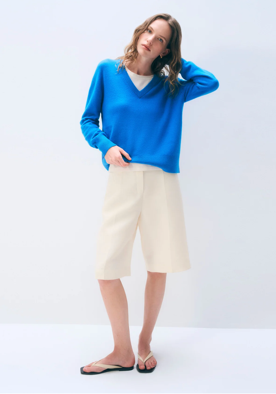 Cashmere V Neck Sweater