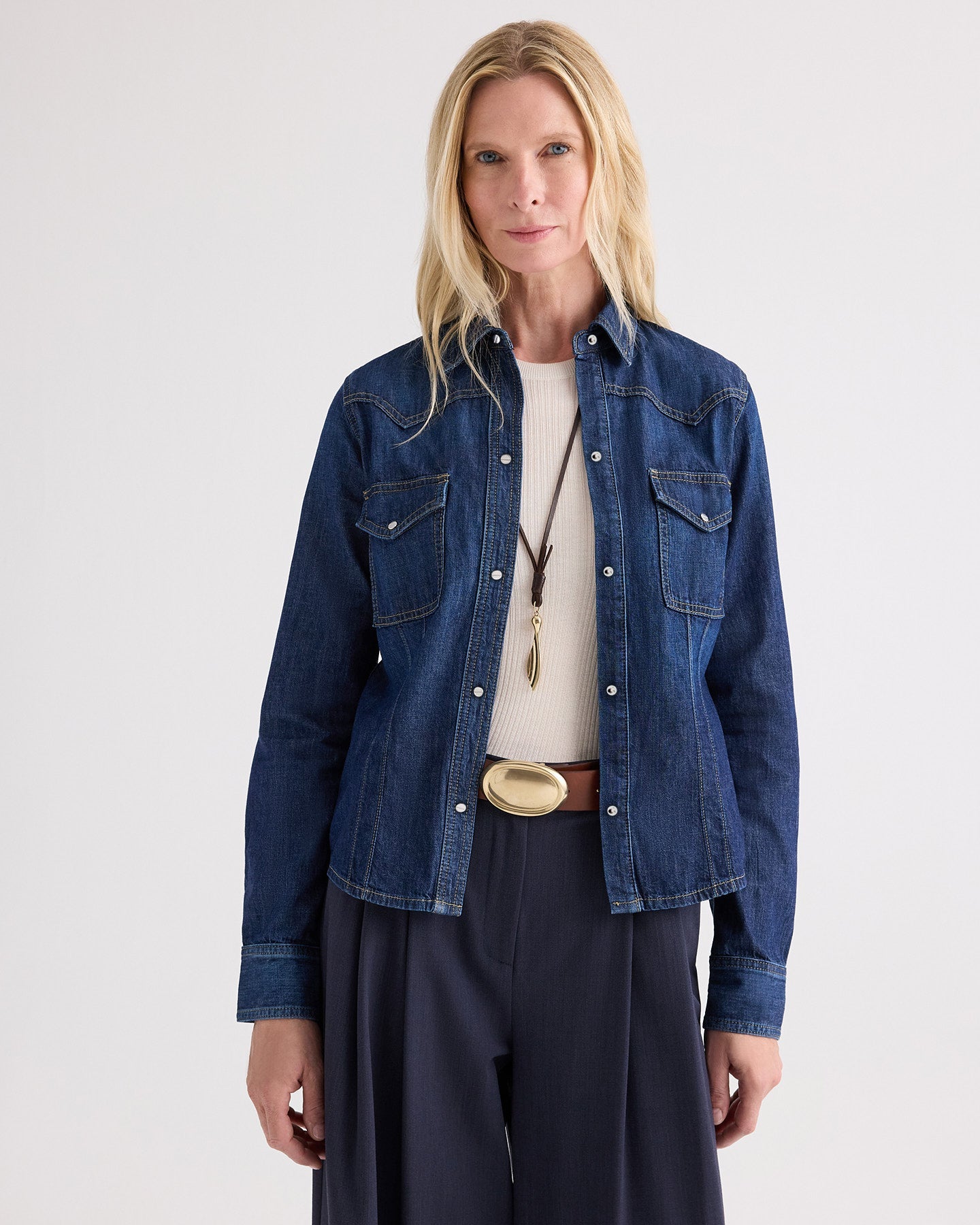 Mustang Sally Shirt With Snaps