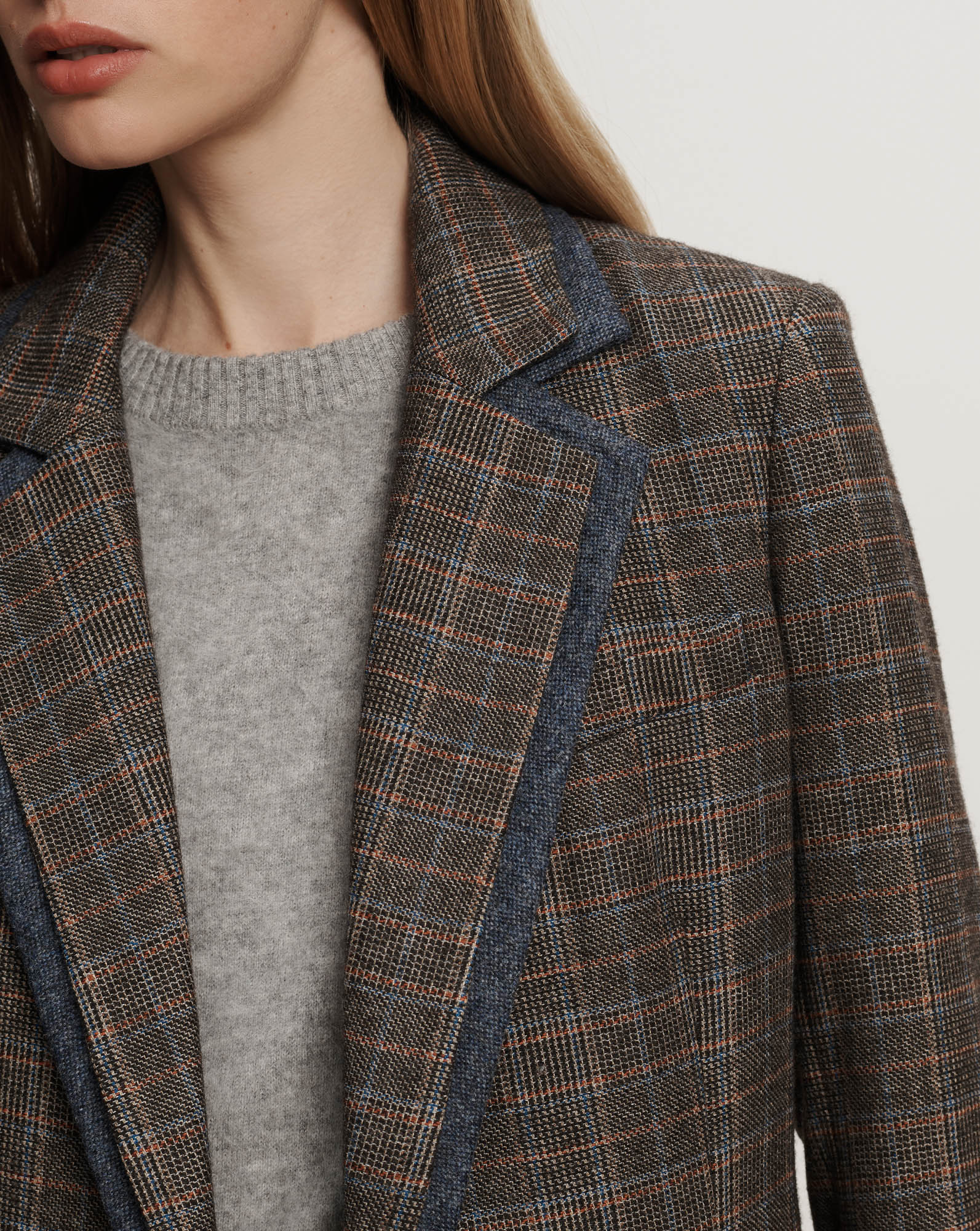 HEDI PLAID DICKEY JACKET