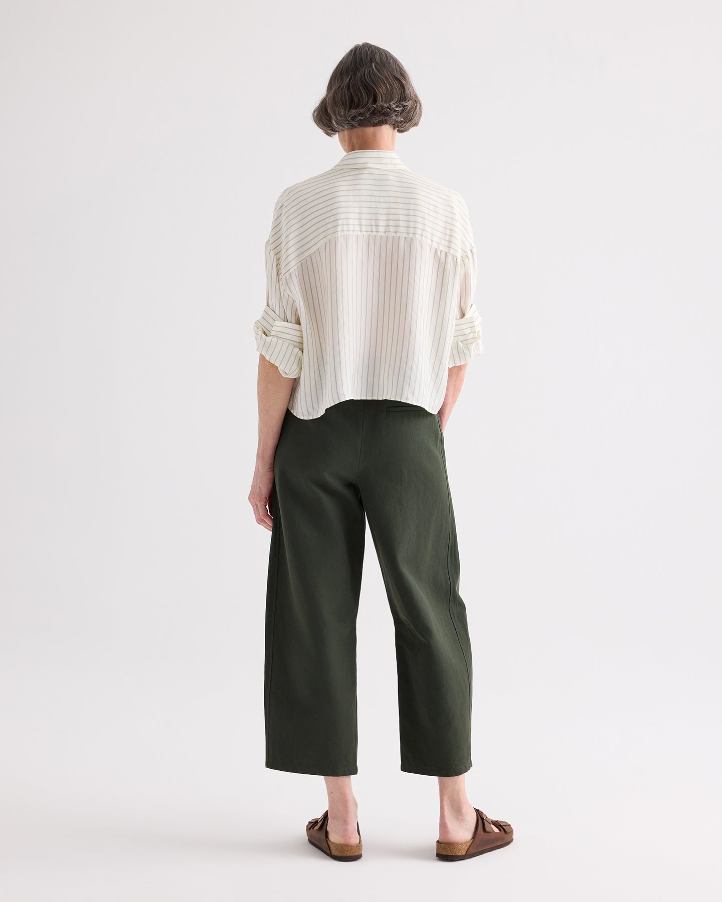 TWP Next Ex Pencil Stripe Shirt at Romi Boutique
