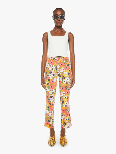 MID RISE SMOKIN DOUBLE FLOOD IN FLOWERS AL FRESCO - Romi Boutique