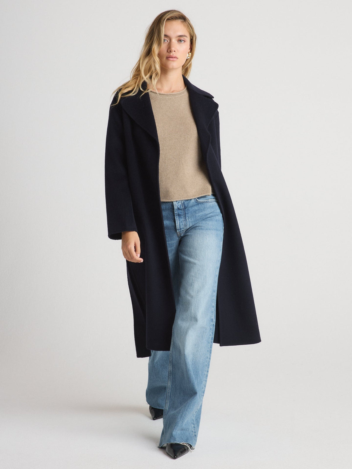 W.Cashmere Marica Robe Coat at Romi Boutique