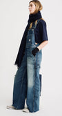 Denimist Slouch Bib Overall at Romi Boutique