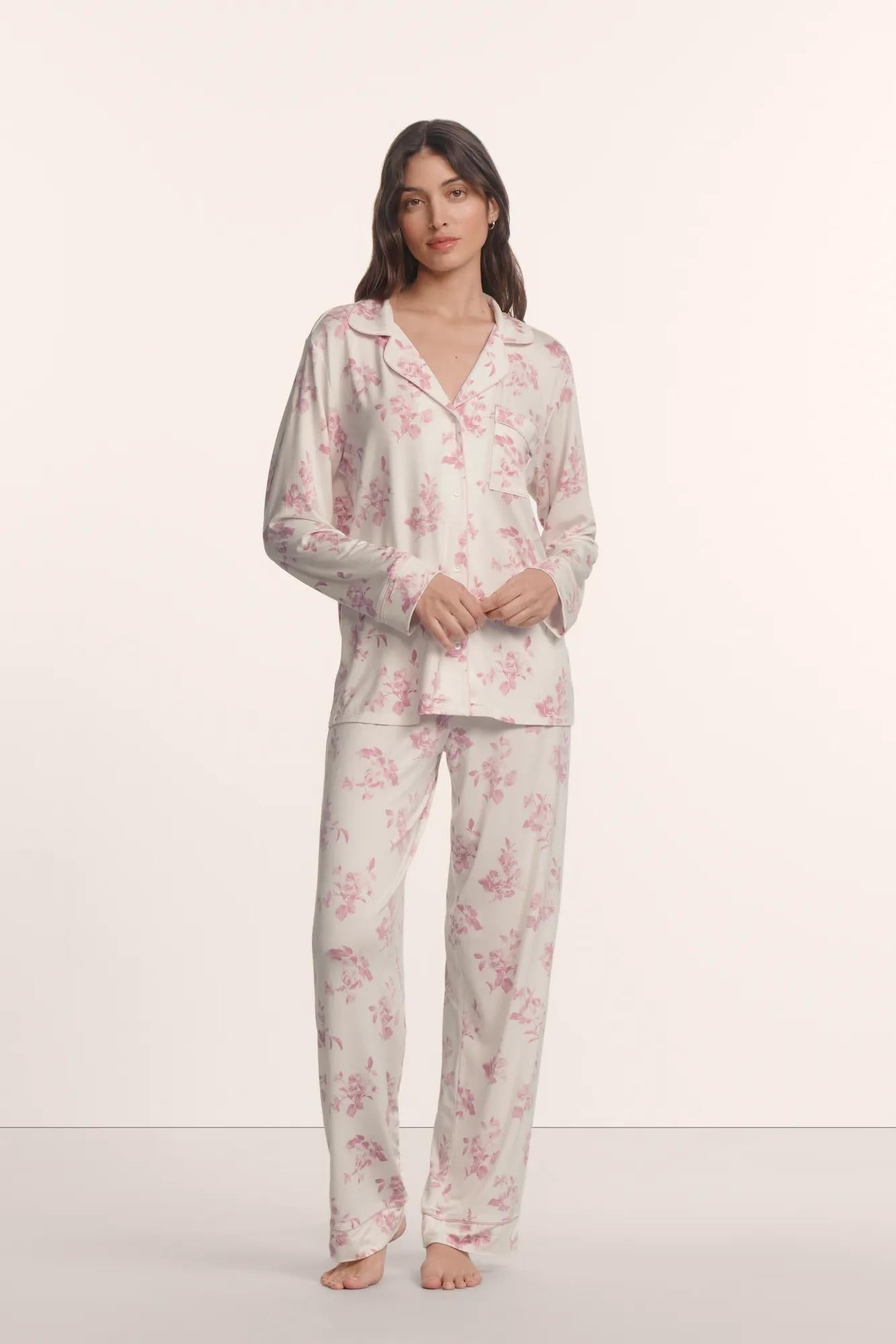 Eberjey Giselle Printed Long PJ Set at Romi Boutique