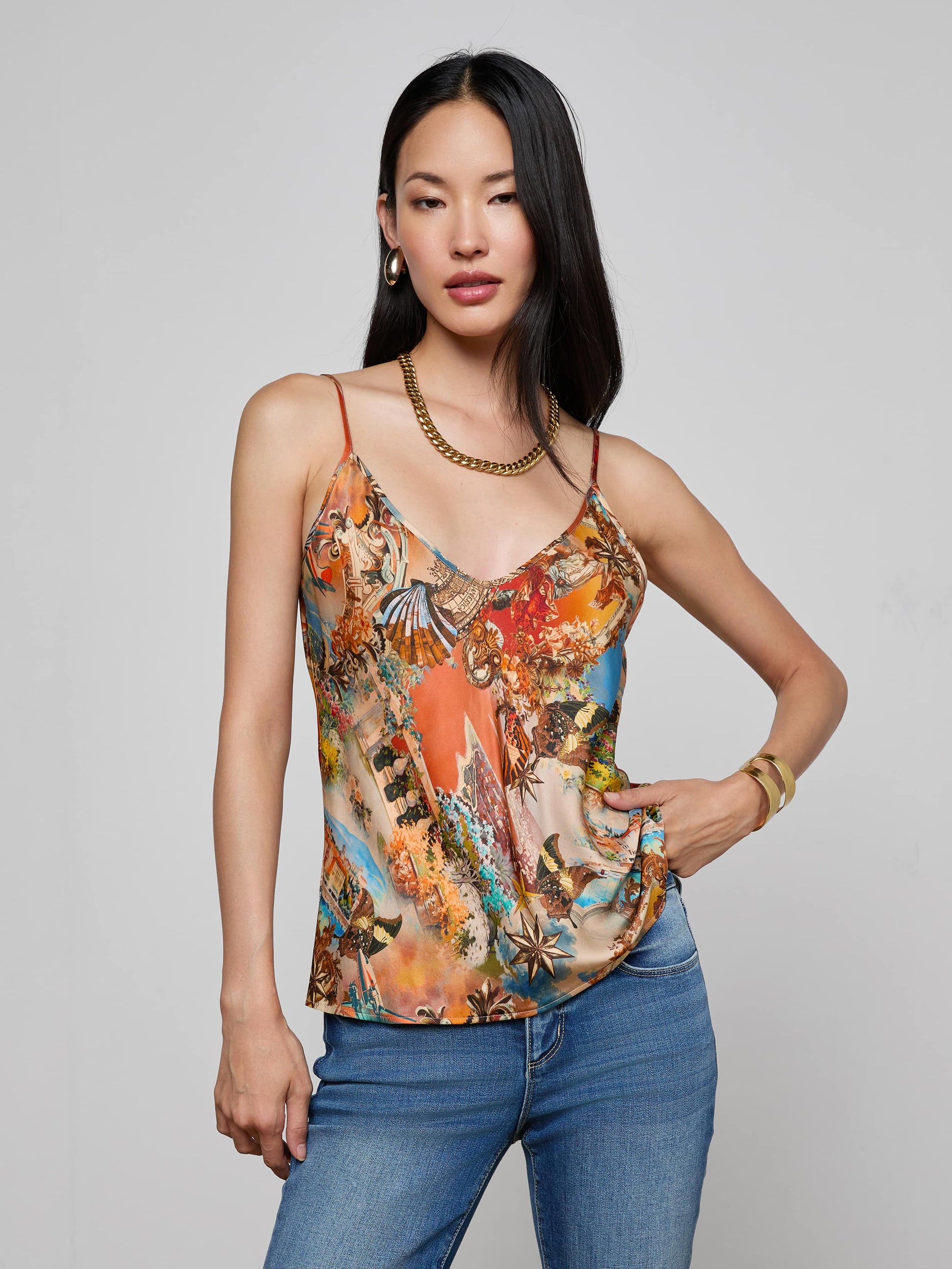 LEXI SATIN CAMISOLE
