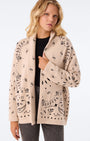 Kujten Vest Cody Bandana Cardigan at Romi Boutique