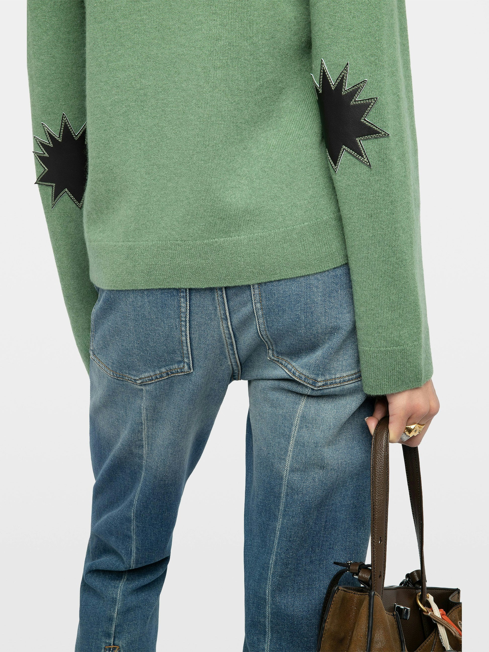 VERA PATCH SWEATER
