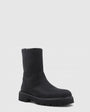 Aquatalia ELOISE IN BLACK NUBUCK at Romi Boutique