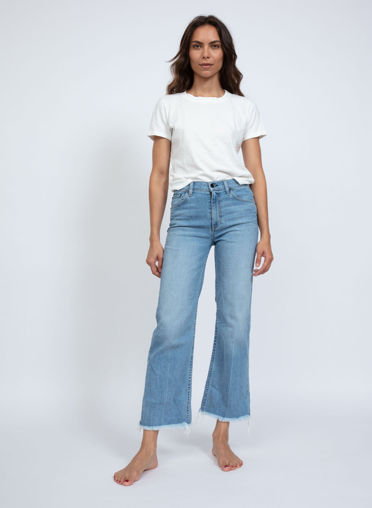 ASKK NY CROP WIDE LEG at Romi Boutique