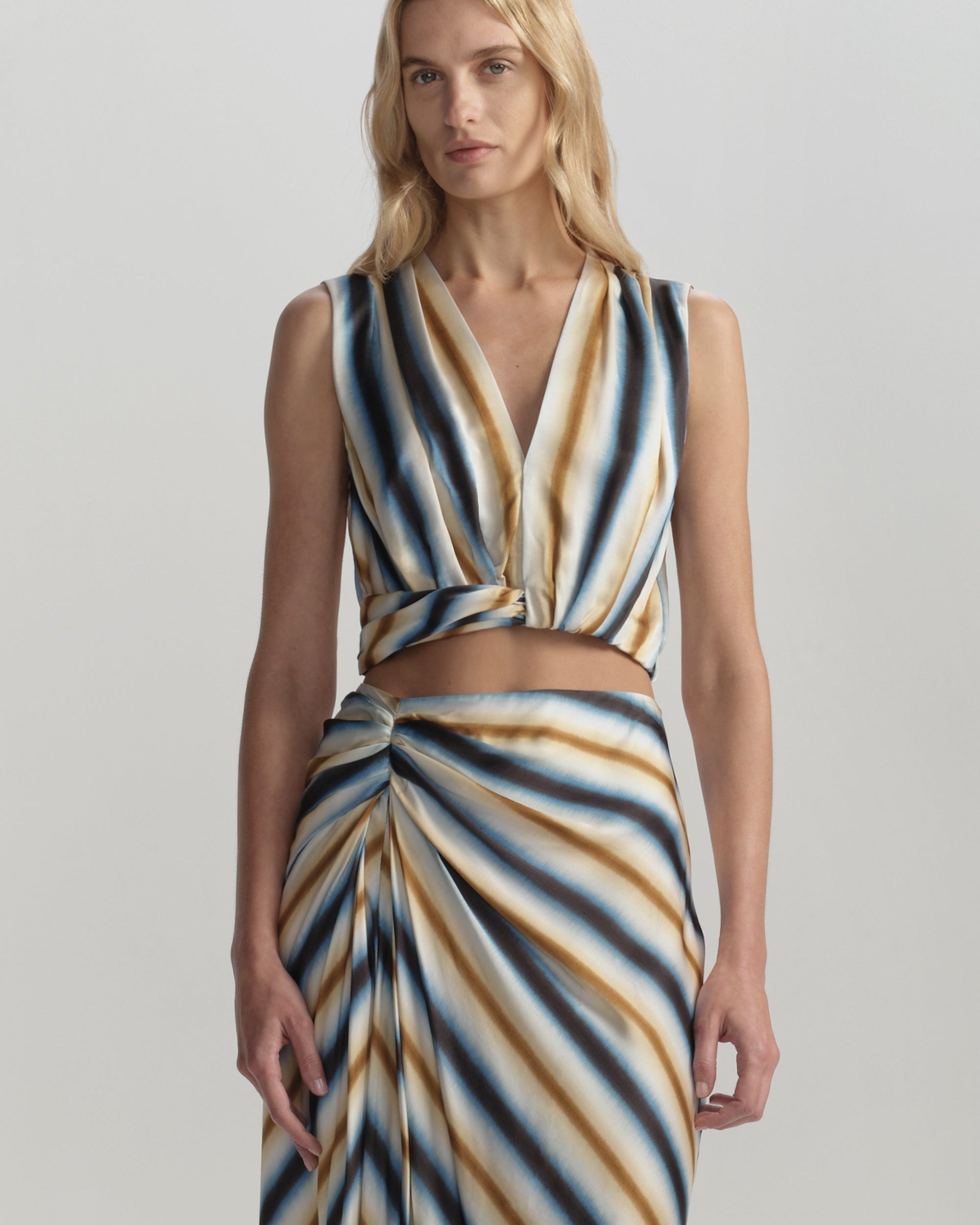 A.L.C Brooklyn Striped Top at Romi Boutique