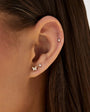 EF Collection Diamond Baby Butterfly Stud Earrings at Romi Boutique