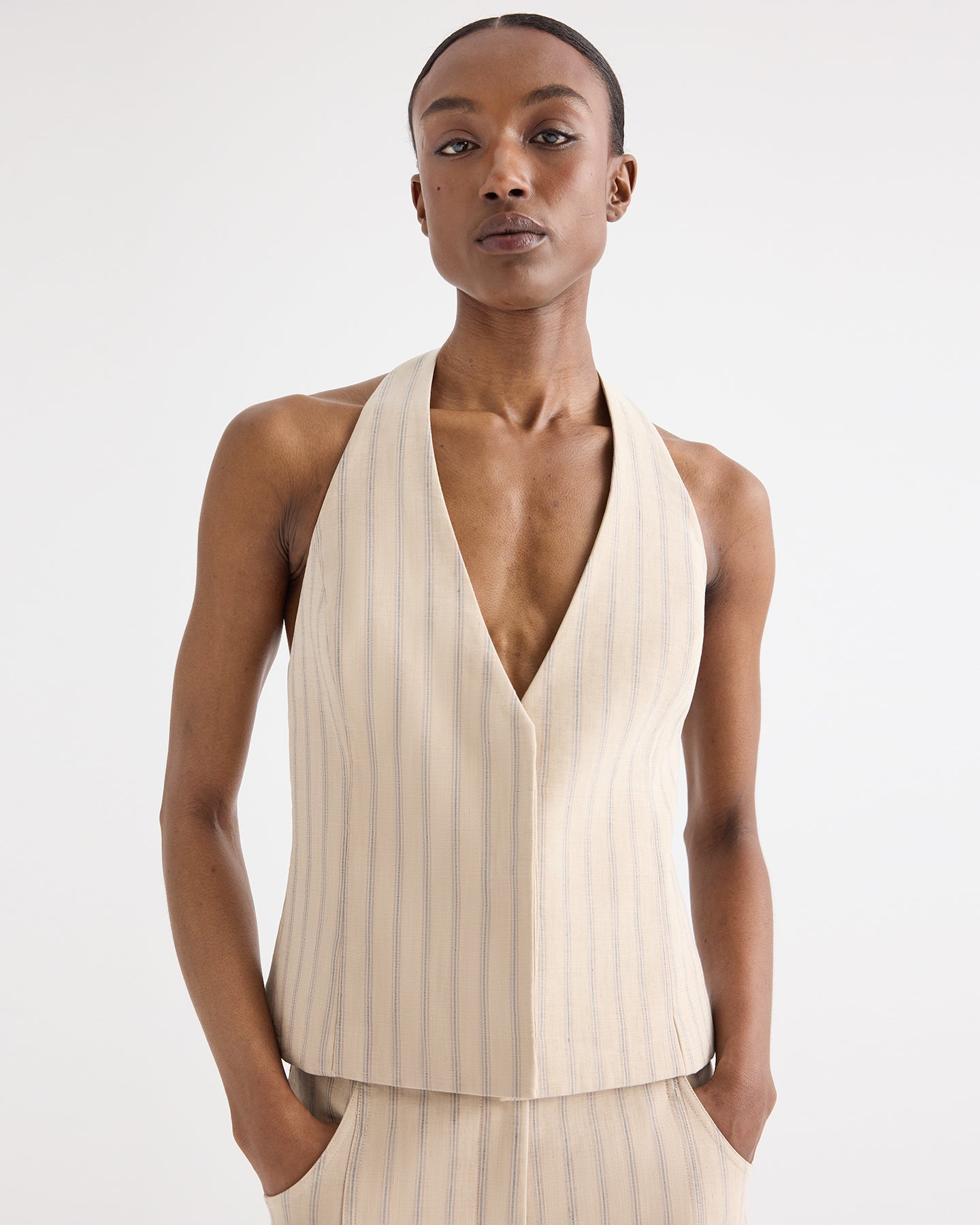 TWP Keelyn Vest at Romi Boutique