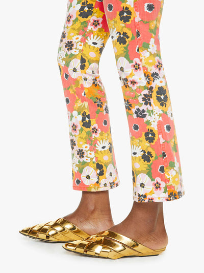 MID RISE SMOKIN DOUBLE FLOOD IN FLOWERS AL FRESCO - Romi Boutique