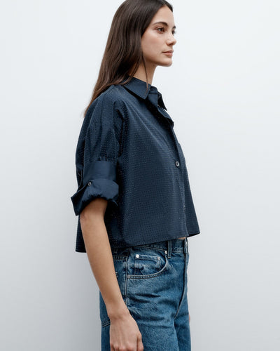NEXT EX WITH CRYSTALS TOP IN MIDNIGHT
