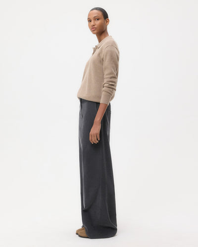 DYLAN PANT IN CHARCOAL HEATHER GREY