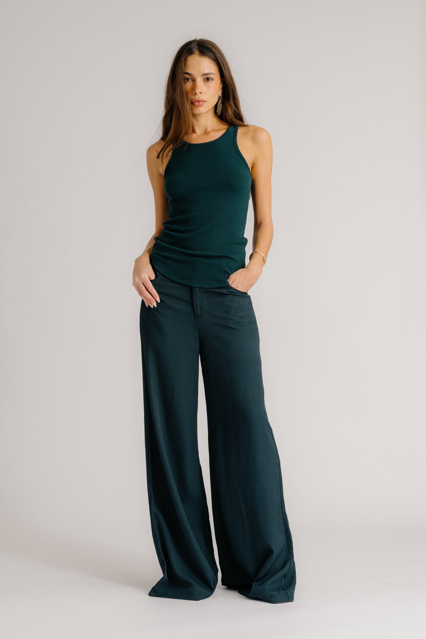 JAMEELA RACERBACK RIB TANK IN SACRAMENTO