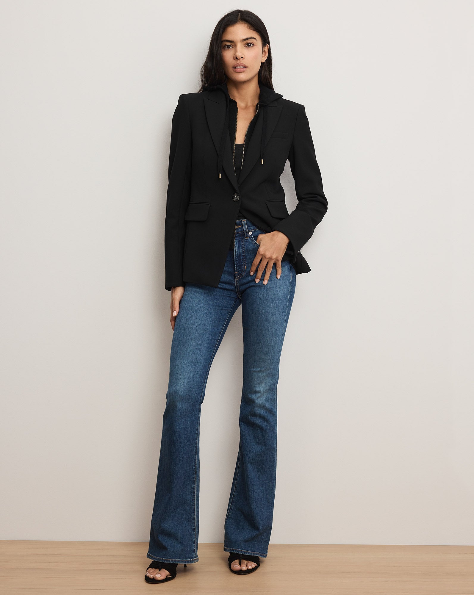 Veronica Beard Cashmere Hoodie Dickey at Romi Boutique