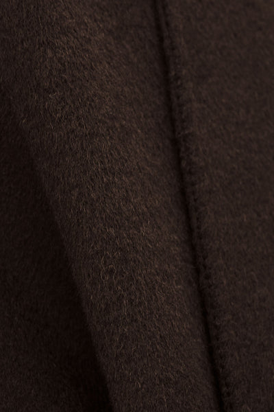 KAY COAT IN MARRON