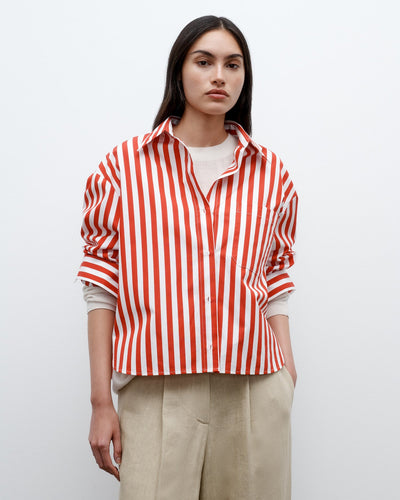 J.D. SHIRT IN RED/WHITE