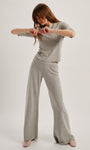 Suzie Kondi LITO LOW RISE FLARE PANTS at Romi Boutique