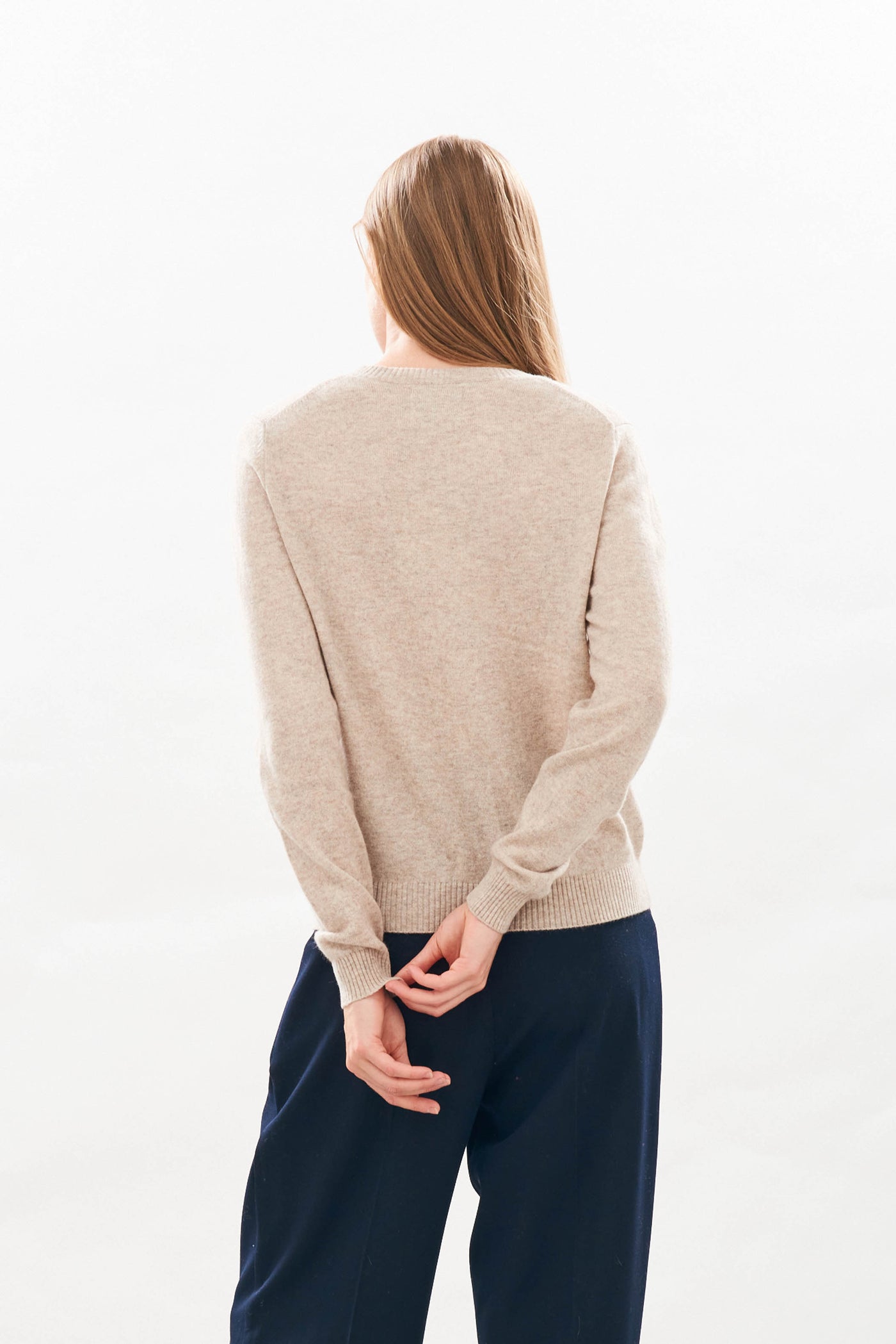 RODEO CREW IN ORGANIC LIGHT BROWN/NAVY