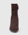 Aquatalia RHUMBA LOW IN ESPRESSO SUEDE at Romi Boutique