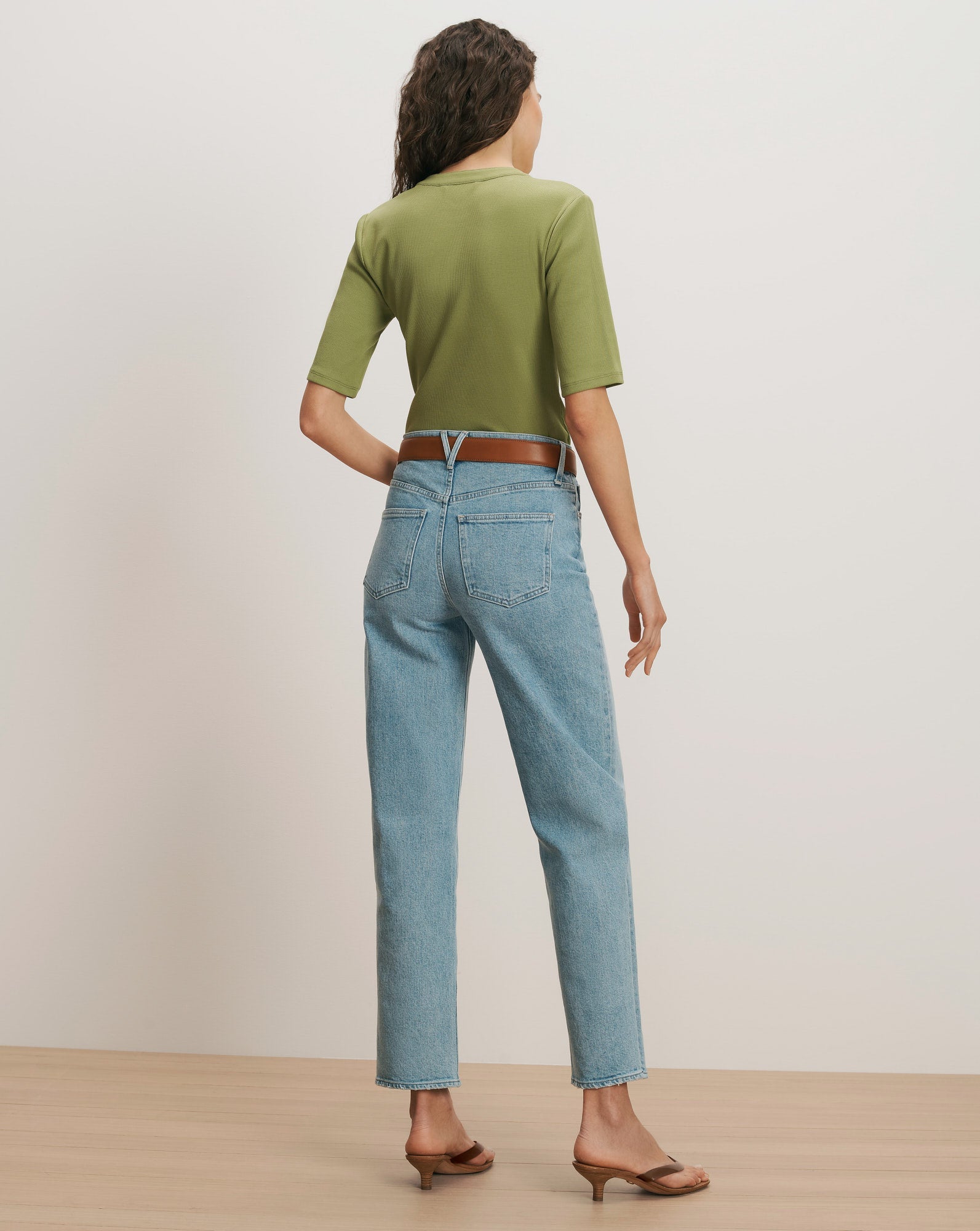 Veronica Beard REUBIAN HENLEY T-SHIRT at Romi Boutique