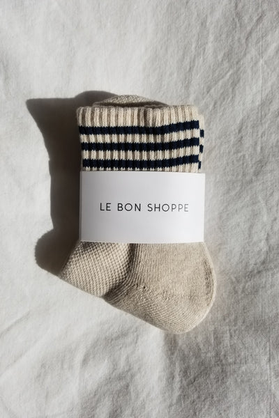 GIRLFRIEND SOCKS IN OATMEAL - Romi Boutique