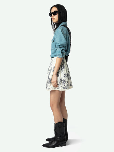 JOCKY SKIRT IN ECRU