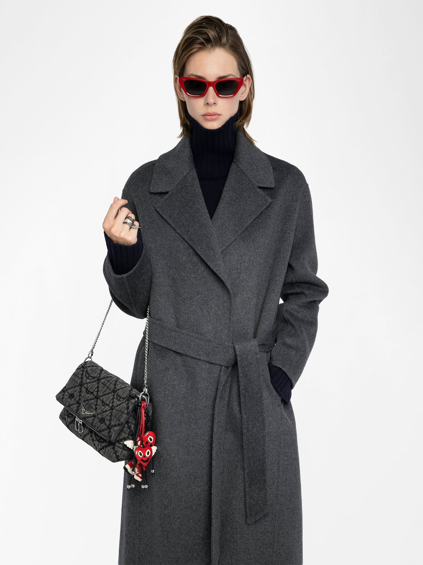 MELI COAT IN ANTHRACITE