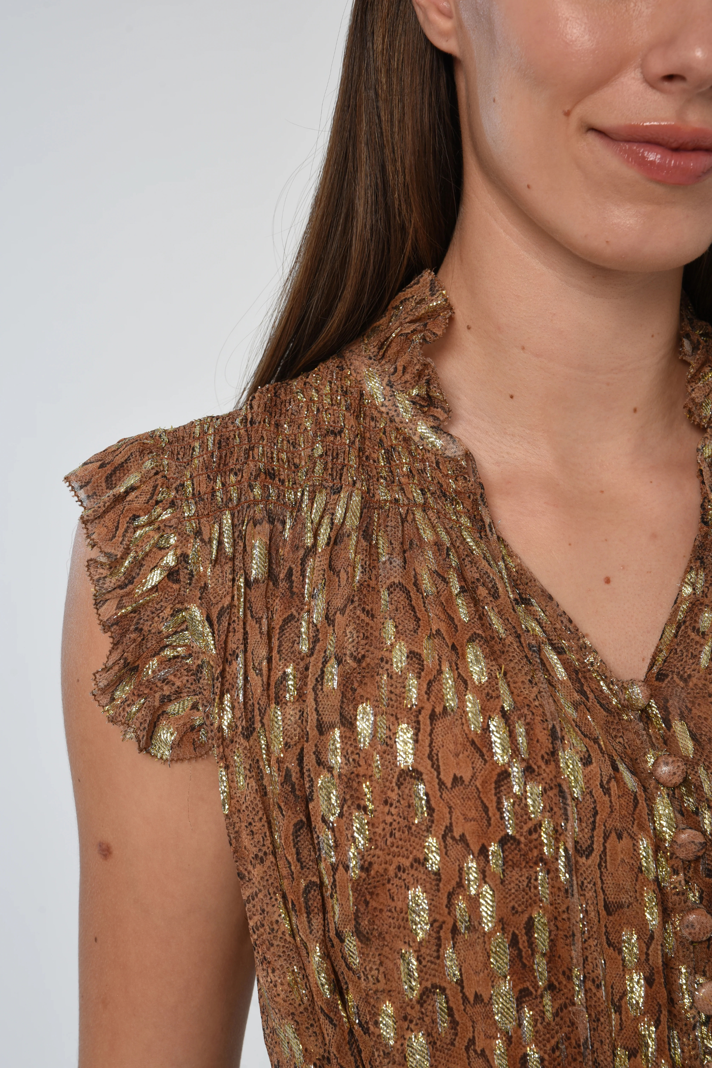 CASSIE DRESS IN CAVALIER PYTHON PRINT - Romi Boutique