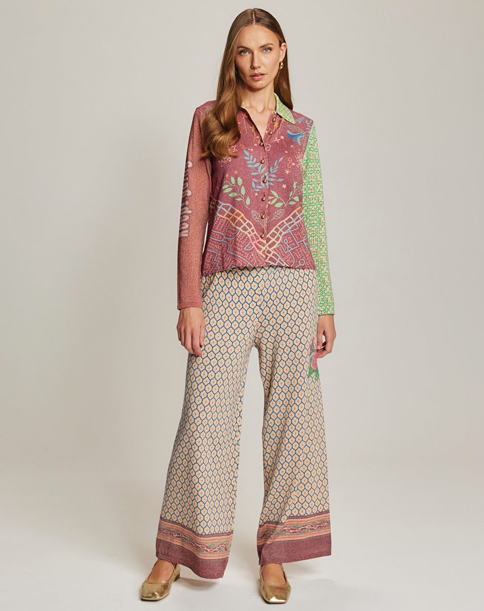Me369 SERENITY BUTTON SHIRT at Romi Boutique