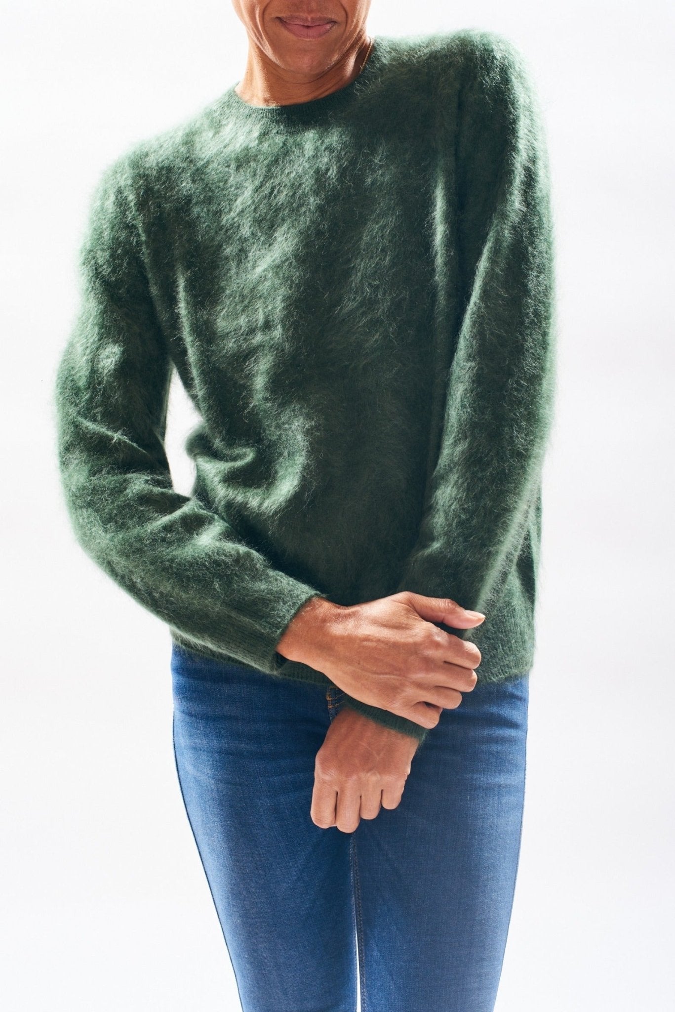 BRUSHED CREW IN JUNGLE - Romi Boutique