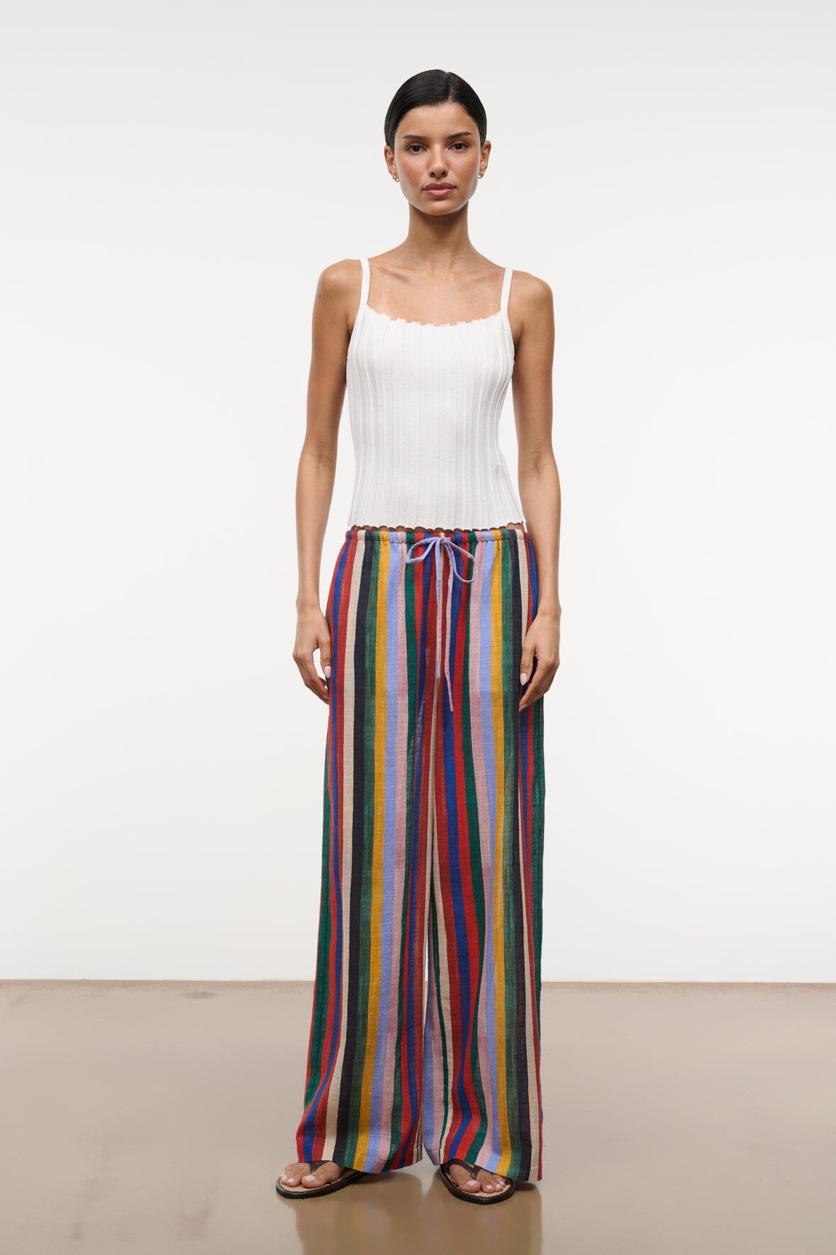 Mateo Pant In Artist Stripe