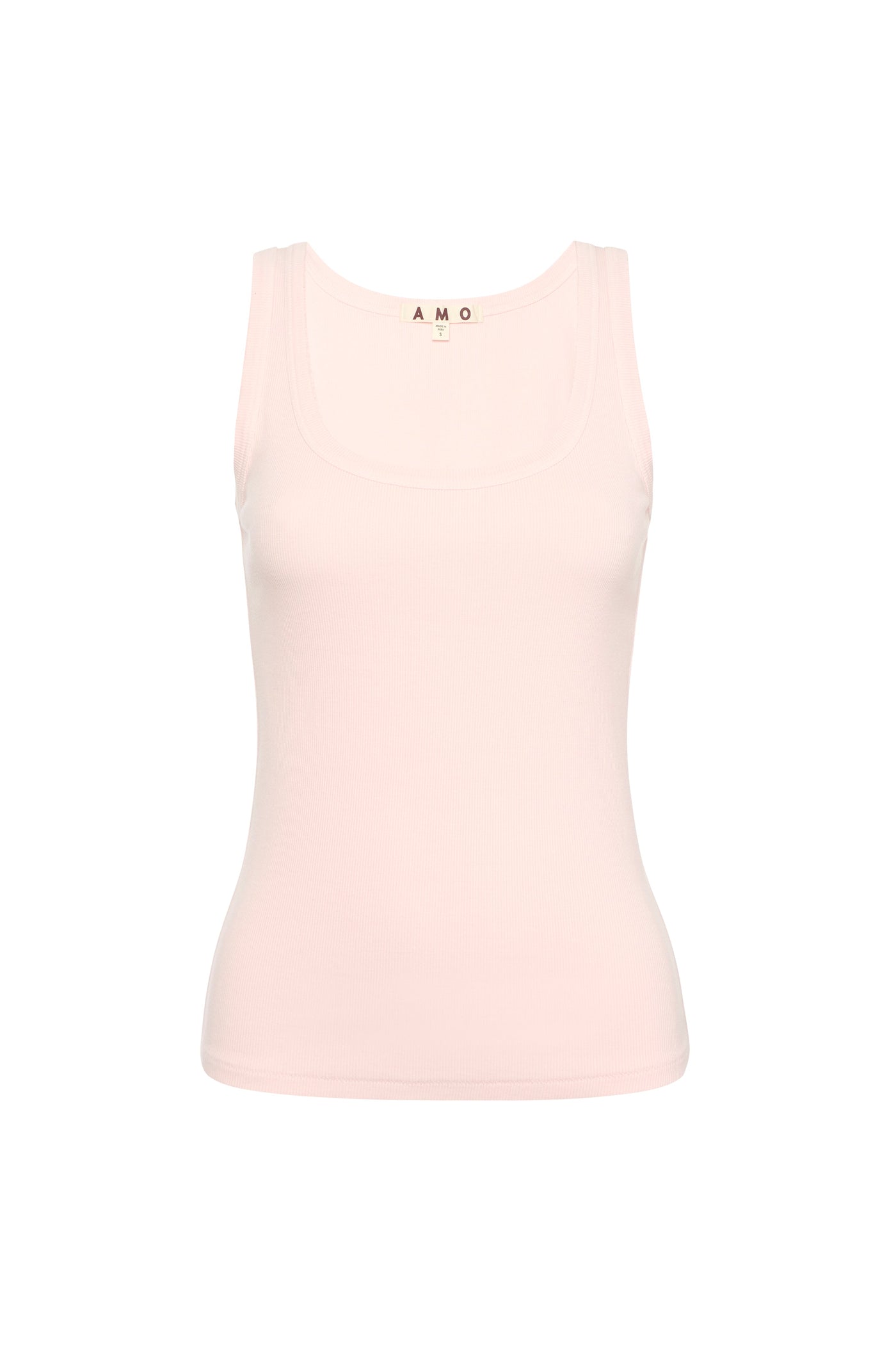 ANGEL RIB TANK IN SHIMMER - Romi Boutique