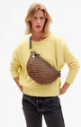 Clare V GRANDE FANNY WOVEN ZIG ZAG at Romi Boutique