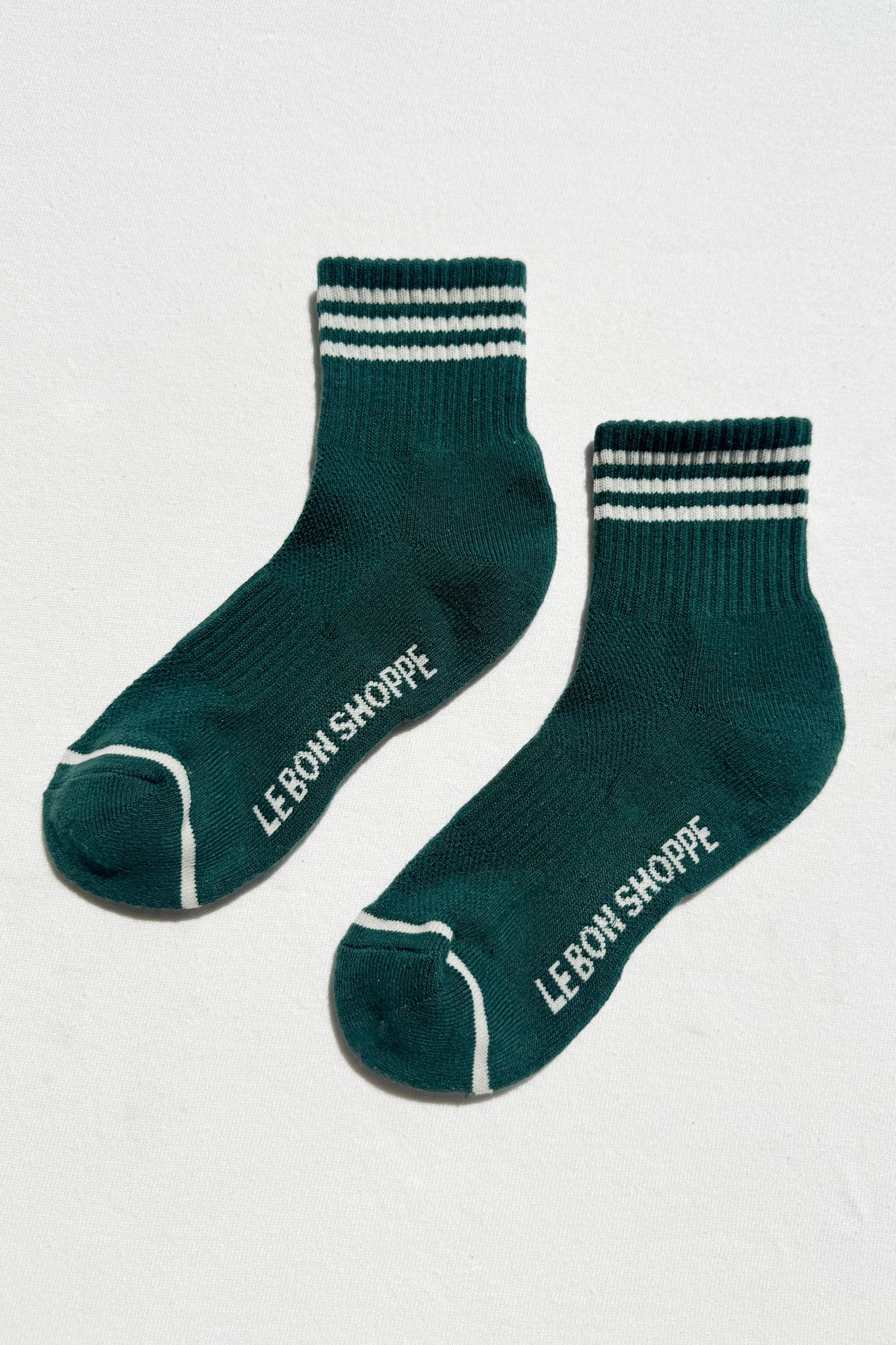 GIRLFRIEND SOCKS IN HUNTER GREEN - Romi Boutique