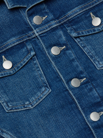 MAVEN DENIM JACKET IN GAGE