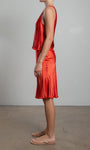 Pharaoh Ani Skirt in Vintage Satin at Romi Boutique
