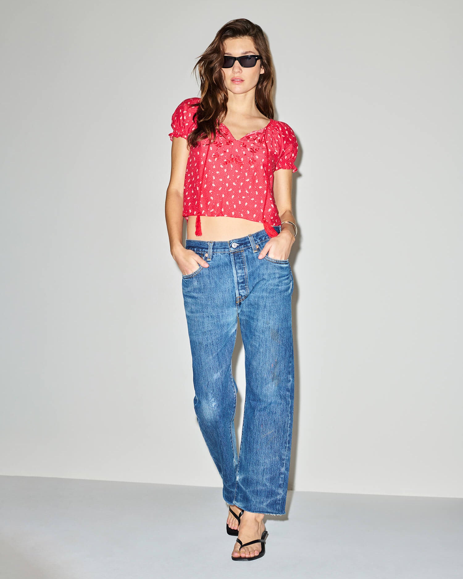 Katie Embroidered Top