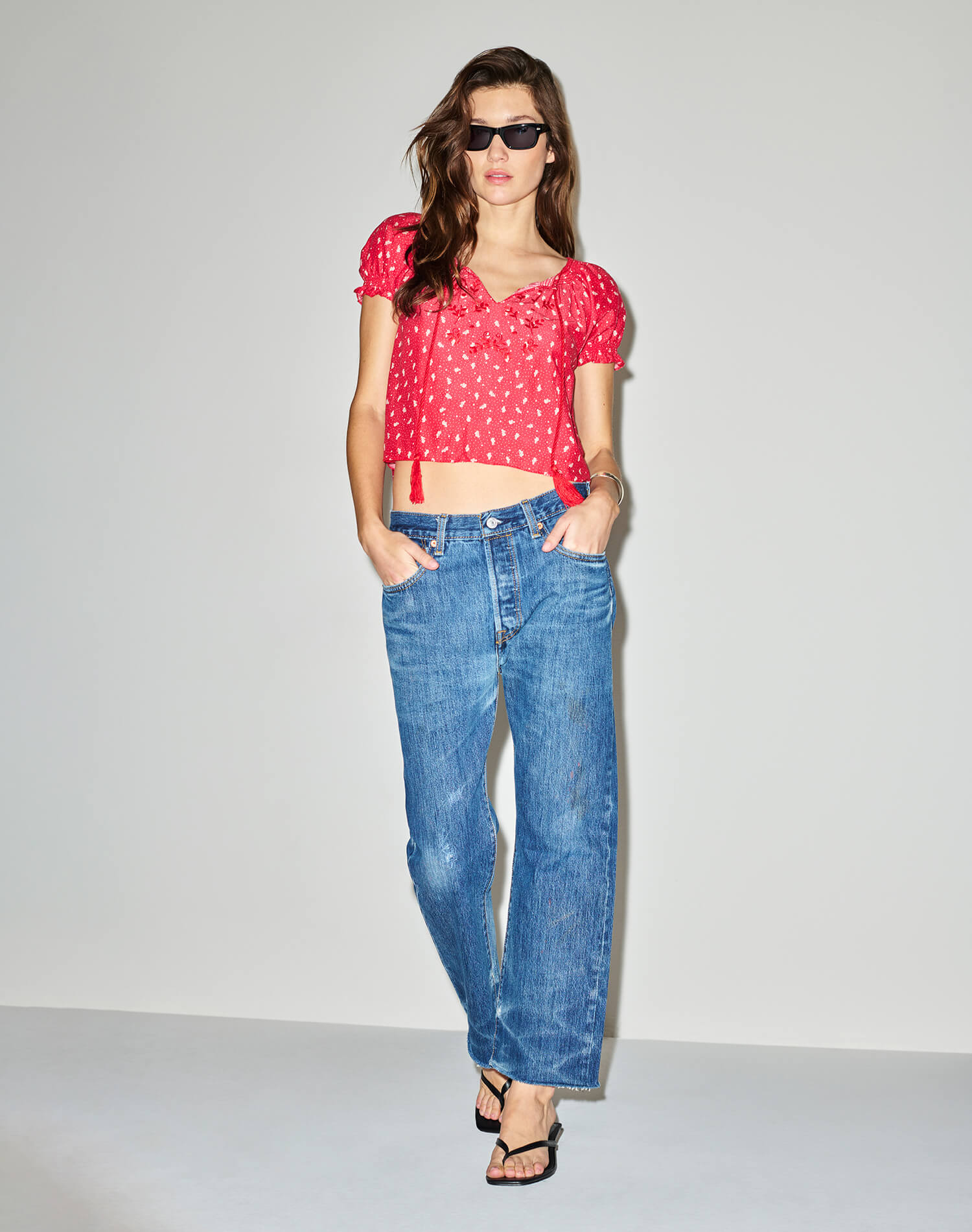 Katie Embroidered Top