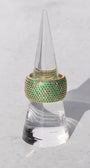 Native Gem BILLIONAIRE RING IN EMERALD at Romi Boutique