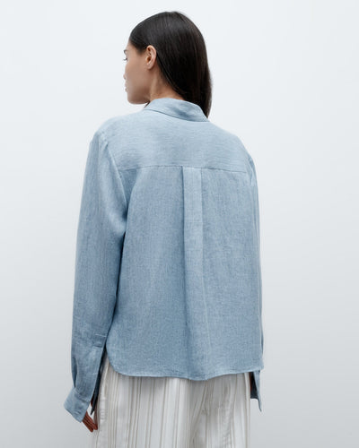 NEW CARTER SHIRT IN LIGHT INDIGO