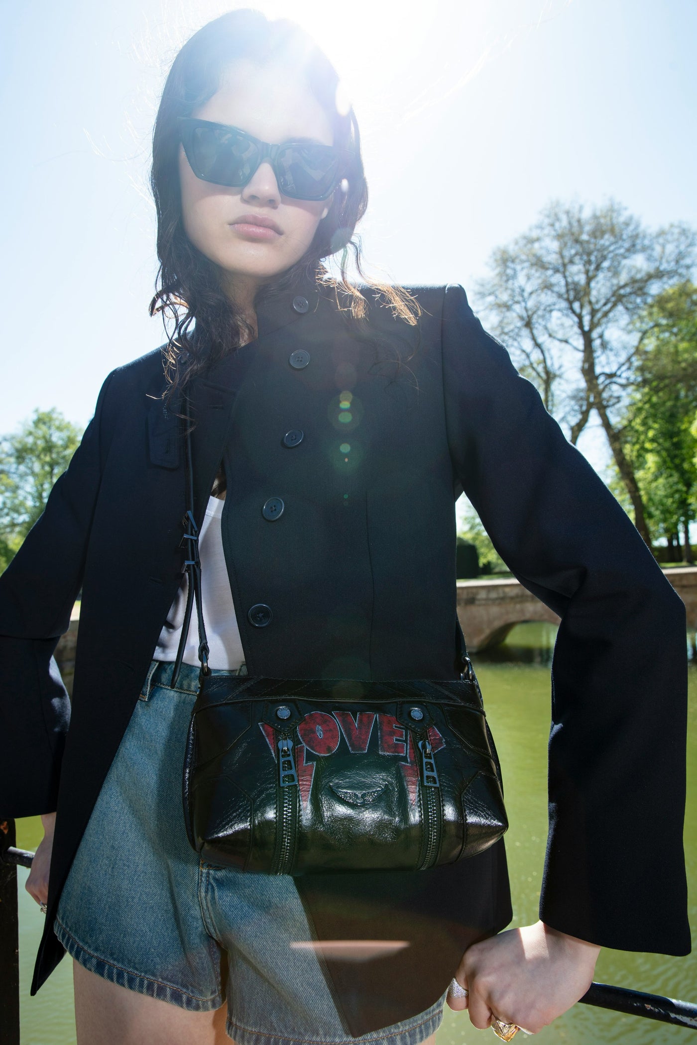SUNNY MOOD PUNK BAG IN BLACK