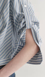 A.L.C Leo Striped Cotton Shirt at Romi Boutique