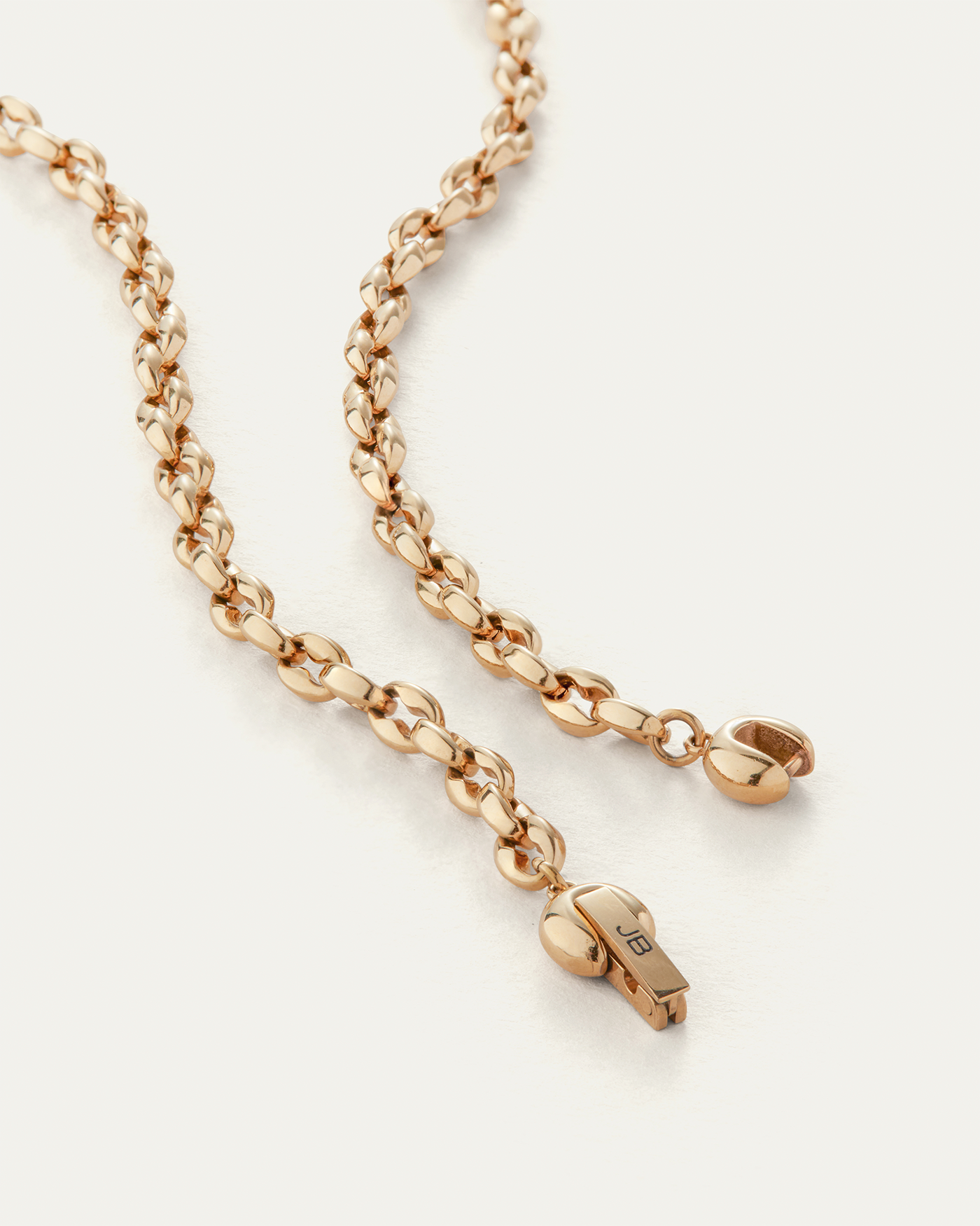 DHANI CHAIN IN HIGH POLISH GOLD - Romi Boutique