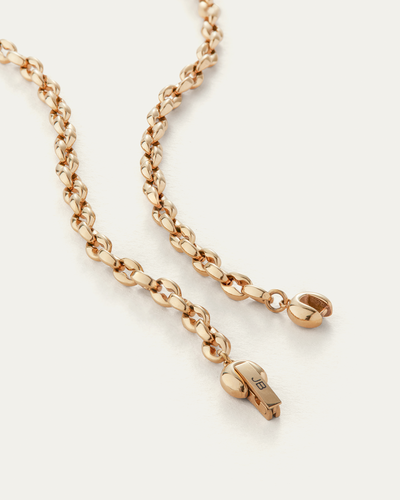 DHANI CHAIN IN HIGH POLISH GOLD - Romi Boutique